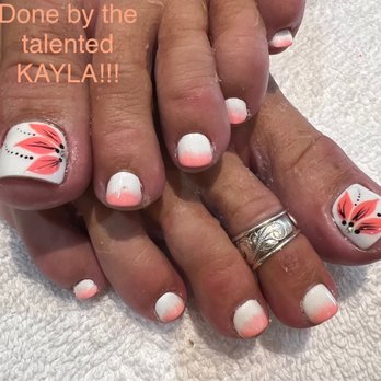 Lovely Nails - Hand painted details!! - Nail Salons Near Me - Punta Gorda, Florida