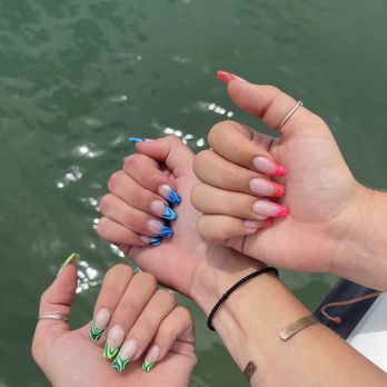 Luxury Nail - dip design by katie--my friends and i got matching nails for a trip - Nail Salons Near Me - Fort Myers, Florida Luxury Nail - dip design by katie--my friends and i got matching nails for a trip - Nail Salons Near Me - Fort Myers, Florida