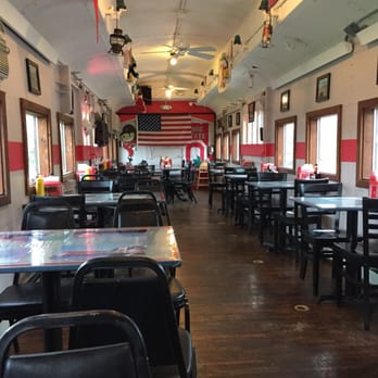 Buckeye Express Diner - Inside the Buckeye Diner car. - American Near Me - Bellville, Ohio Buckeye Express Diner - Inside the Buckeye Diner car. - American Near Me - Bellville, Ohio