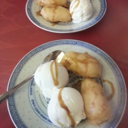 Dragon Glory - Friteeratut banaanit + jäätelö