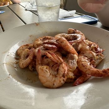 Marshside Grill - A pound of peel and eat shrimp as an appetizer. - Seafood Near Me - Brunswick, Georgia