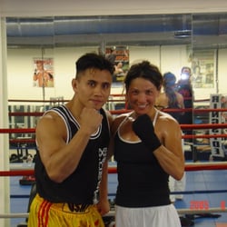 Valery Mattia and Cung Le (Strike Force MMA World Champion)