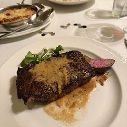 Kona Crusted bone-in New York Steak