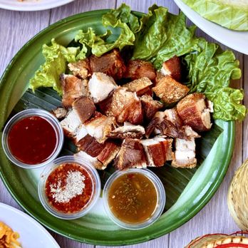 Khaosan Thai - Crispy Pork Belly - Thai Near Me - San Jose, California