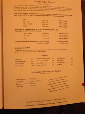 Menu photo 1 The Meat Co London, XGL Menu photo 1 The Meat Co London, XGL