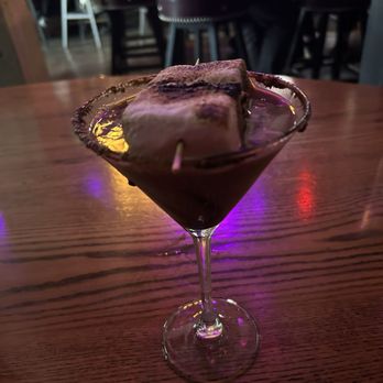 Saint Felix - Smores Espresso Martini - New American Near Me - Los Angeles, California
