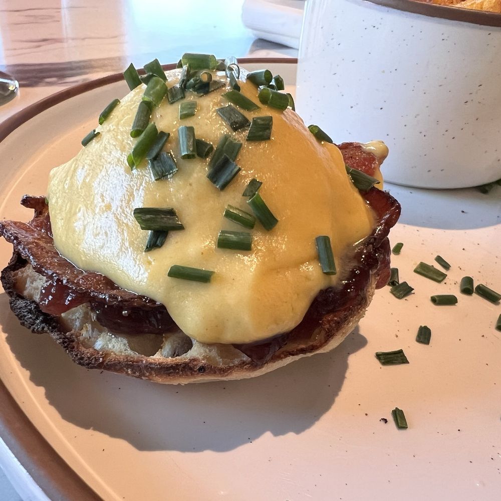 The Bird - Bourbon Bacon Jam eggs Benedict:) - Breakfast & Brunch Near Me - Norfolk, Virginia The Bird - Bourbon Bacon Jam eggs Benedict:) - Breakfast & Brunch Near Me - Norfolk, Virginia