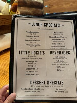 Menu photo 1 Hokies Bbq & Grill Lucedale, MS