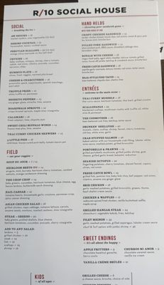 Menu photo 2 R10 Social House Redondo Beach, CA Menu photo 2 R10 Social House Redondo Beach, CA