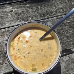 THE COLDEST CLAM CHOWDER EVER SERVED!!! THE COLDEST CLAM CHOWDER EVER SERVED!!!