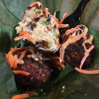 Kapow Kitchen - Crab balls - If you don't get these when you visit, punch yourself as hard as you can in the face and then apologize. - Thai Near Me - Garnet Valley, Pennsylvania Kapow Kitchen - Crab balls - If you don't get these when you visit, punch yourself as hard as you can in the face and then apologize. - Thai Near Me - Garnet Valley, Pennsylvania
