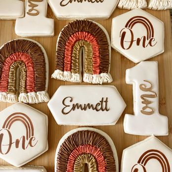 Justonebitecupcakes - Custom boho birthday sugar cookies - Custom Cakes Near Me Justonebitecupcakes - Custom boho birthday sugar cookies - Custom Cakes Near Me