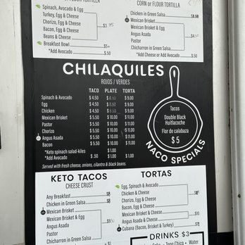 Naco Mexican Eatery - Menu - Food Trucks Near Me - San Antonio, Texas Naco Mexican Eatery - Menu - Food Trucks Near Me - San Antonio, Texas