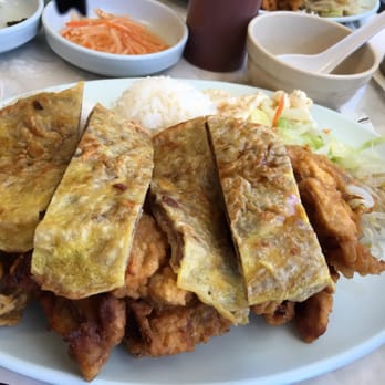 Nimitz Bar-Bq House - Meat Jun and chicken , rice and lettuce salad platter - Barbeque Near Me - Honolulu, Hawaii Nimitz Bar-Bq House - Meat Jun and chicken , rice and lettuce salad platter - Barbeque Near Me - Honolulu, Hawaii