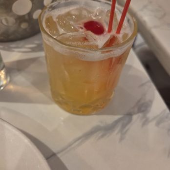 Taverna Kyclades - Pina colada cocktail - Seafood Near Me - Astoria, New York Taverna Kyclades - Pina colada cocktail - Seafood Near Me - Astoria, New York