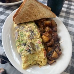 Veggie Omelet Breakfast Veggie Omelet Breakfast