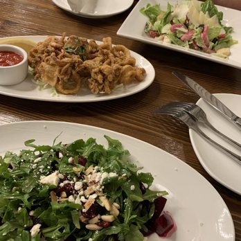 TWO60 Kitchen + Bar - Calamari, beet salad and Cesar salad - New American Near Me - Fairfield, California TWO60 Kitchen + Bar - Calamari, beet salad and Cesar salad - New American Near Me - Fairfield, California