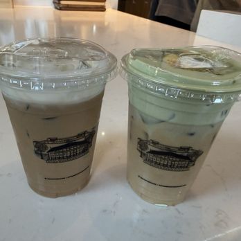 Kei Coffee House - salted cream Vietnamese coffee and pistachio quattro latte - Coffee & Tea Near Me - Westminster, California