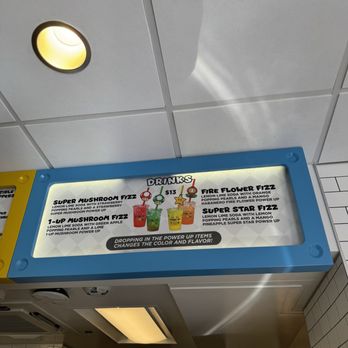 Power Up Cafe - Inside menu - Themed Cafes Near Me - Universal City, California