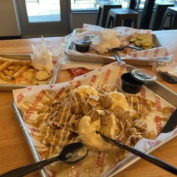 Chick In Waffle - Churro waffle - Waffles Near Me - Lawrence, Kansas