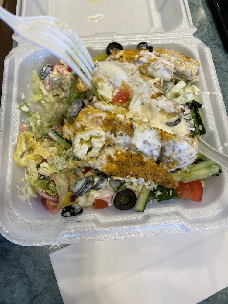 Food from Sam's Gyros