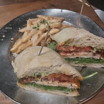 Eureka! - Chicken Sandwich and Truffle Fries - American Near Me - Carlsbad, California