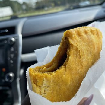 Olive's Jamaican Kitchen - Spicy beef patty - Caterers Near Me Olive's Jamaican Kitchen - Spicy beef patty - Caterers Near Me