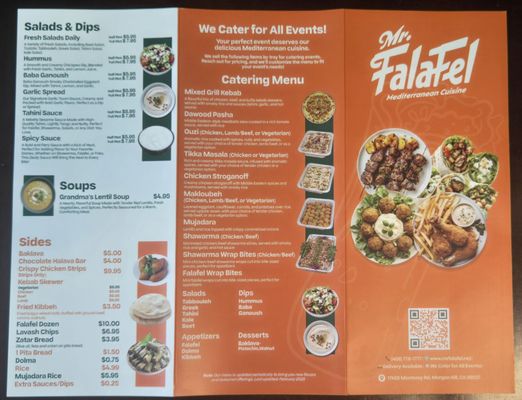 Menu photo 2 Mr Falafel Morgan Hill, CA Menu photo 2 Mr Falafel Morgan Hill, CA