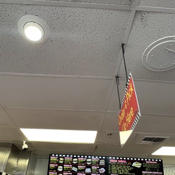 Triangle Drive In - Inside....menu.... - Burgers Near Me - Fresno, California