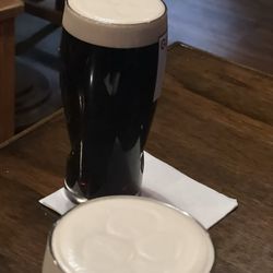 The Harp - Guinness poured with shamrocks in every pint!