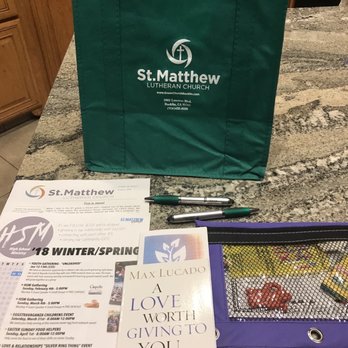 St Matthew Lutheran Church - Nice goody bag we received at their Christmas Eve service! - Churches Near Me - Rocklin, California St Matthew Lutheran Church - Nice goody bag we received at their Christmas Eve service! - Churches Near Me - Rocklin, California