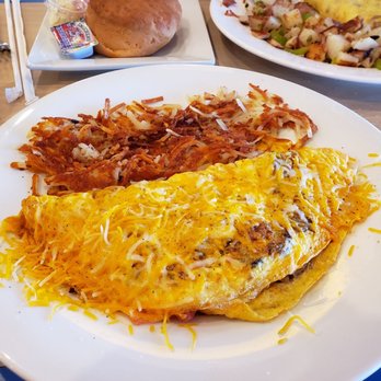 Wildberries - Meat lovers omlette with extra crispy hash browns - delicious! - Breakfast & Brunch Near Me - Mesa, Arizona Wildberries - Meat lovers omlette with extra crispy hash browns - delicious! - Breakfast & Brunch Near Me - Mesa, Arizona