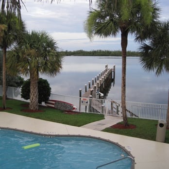 Jupiter Waterfront Inn - view from balcony - Hotels Near Me - Jupiter, Florida