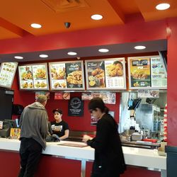 Taco Bell - Menu and front counter
