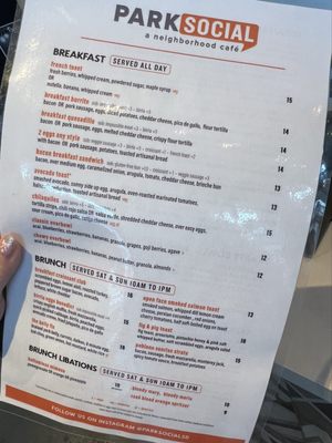 Menu photo 8 Park Social San Diego, CA Menu photo 8 Park Social San Diego, CA