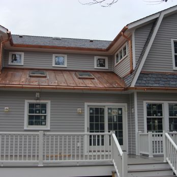 Imperial Construction Group - Copper gutters with roof - Roofing Near Me - Brewster, New York