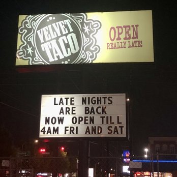 Velvet Taco - Get that late night taco fix! - New American Near Me - Houston, Texas Velvet Taco - Get that late night taco fix! - New American Near Me - Houston, Texas