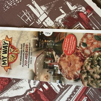 My Way Pizza & Grill - Pizza Near Me - Hummelstown, Pennsylvania