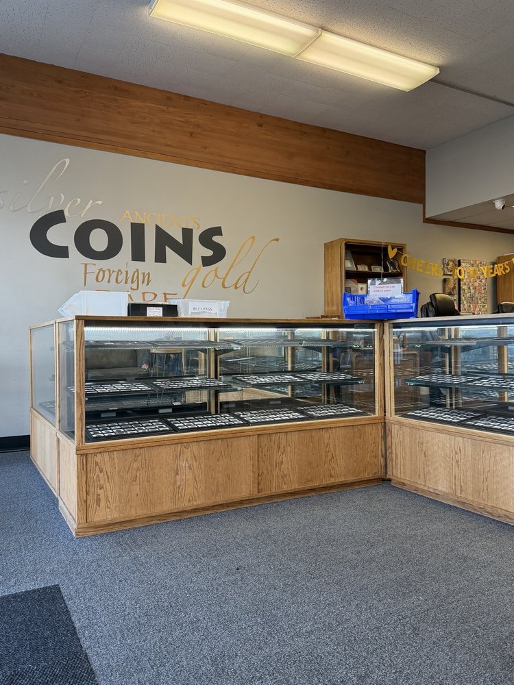 Harry's Coin Shop Logo