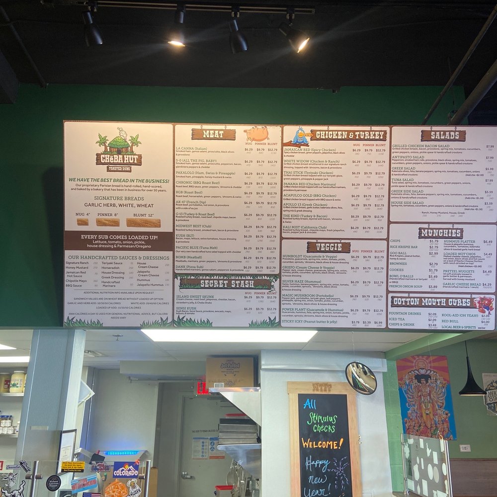Cheba Hut Toasted Subs - Menu - Bars Near Me - Austin, Texas Cheba Hut Toasted Subs - Menu - Bars Near Me - Austin, Texas