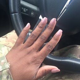 Day five nails. Middle finger broke already & thumb is already cracked. Day five nails. Middle finger broke already & thumb is already cracked.