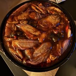 Shanghai Dumpling - V4. Eggplant W. Garlic Sauce V4.