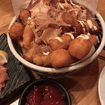 GUPJI - Deep fried potato, hash brown (tater tots) and cheese sticks ($8) - Korean Near Me - Flushing, New York GUPJI - Deep fried potato, hash brown (tater tots) and cheese sticks ($8) - Korean Near Me - Flushing, New York