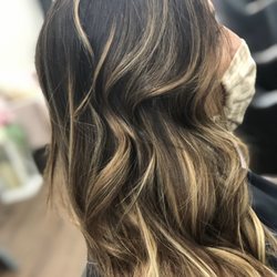 Beautique Hair Salon & Styling Bar - Loving the color & contrast . Also used our hair talk tape in hair extension method Hair last 8-10 weeks and your able to reuse !