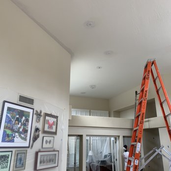 Dunamis Painting Professionals - 16' ceiling repaints brush and roll - Painters Near Me - Mesa, Arizona Dunamis Painting Professionals - 16' ceiling repaints brush and roll - Painters Near Me - Mesa, Arizona