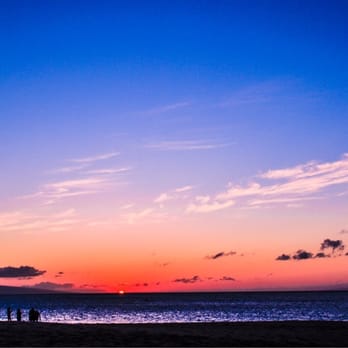 Ka'anapali Beach - Just before the sun disappeared... - Beaches Near Me Ka'anapali Beach - Just before the sun disappeared... - Beaches Near Me