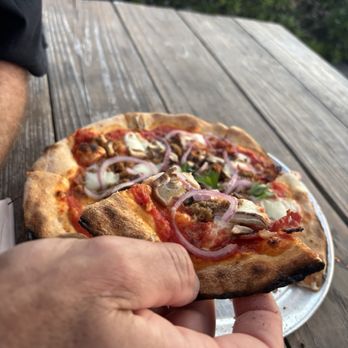 Pizza Hyena - Bacon and balls pizza - Pizza Near Me - Surfside Beach, South Carolina Pizza Hyena - Bacon and balls pizza - Pizza Near Me - Surfside Beach, South Carolina