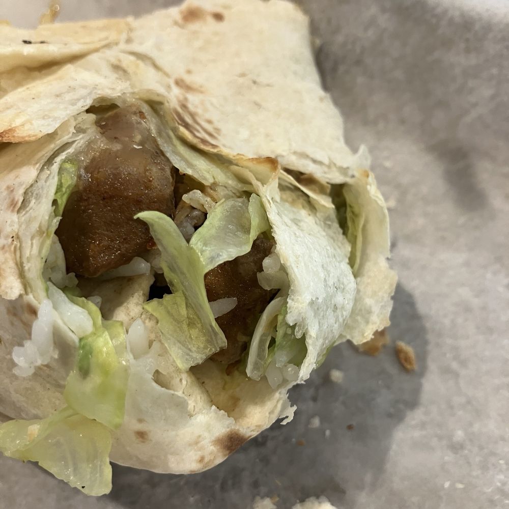 Chicken burrito