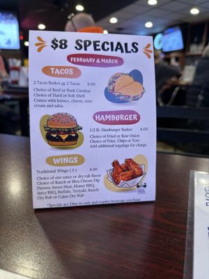 Menu photo 1 Shortstop Bar & Grill Coon Rapids, MN Menu photo 1 Shortstop Bar & Grill Coon Rapids, MN