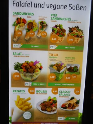 Menu photo 1 Boussi Falafel Hamburg, HH Menu photo 1 Boussi Falafel Hamburg, HH